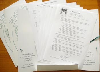 Projet d'&eacute;tablissement
